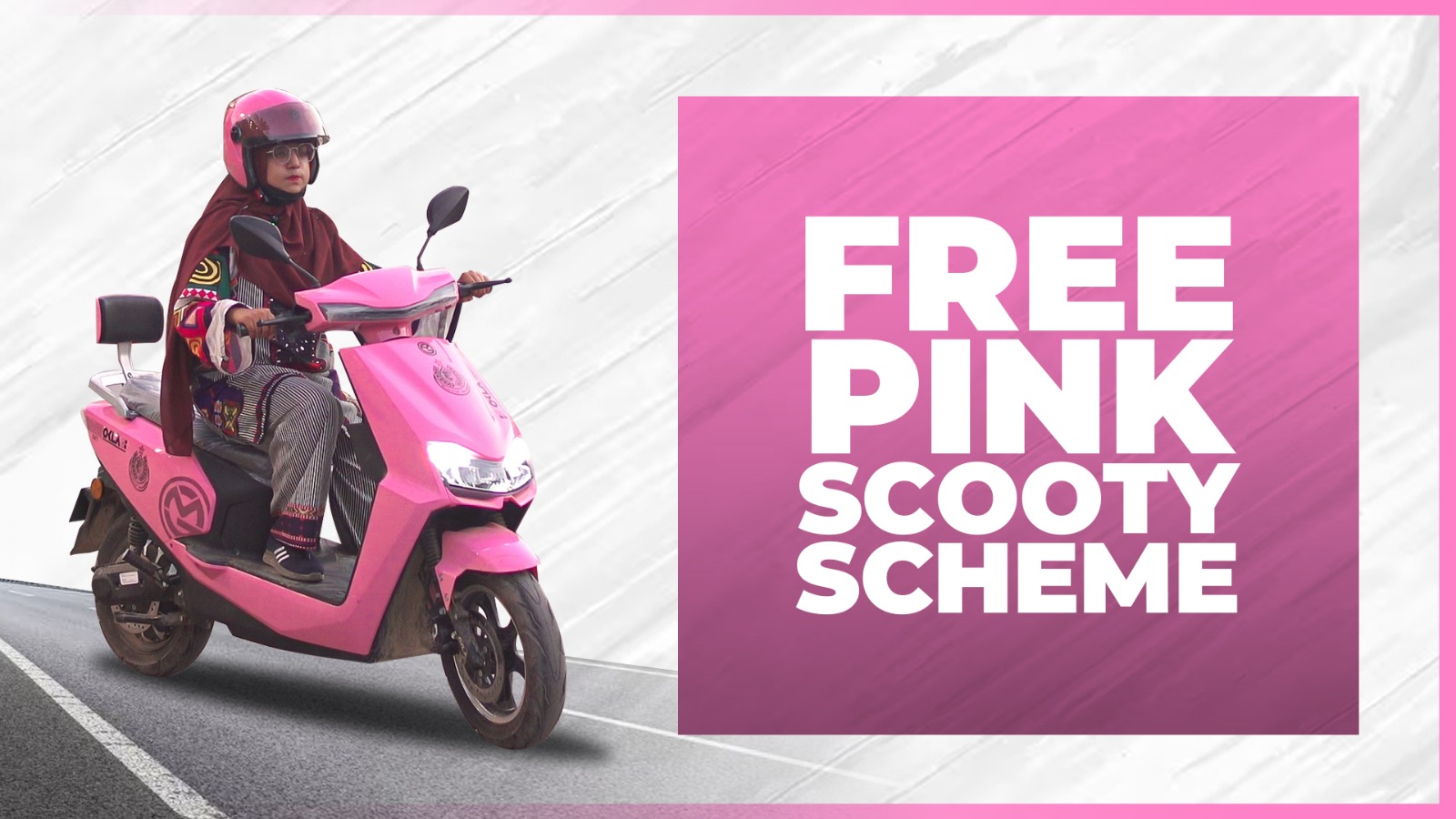 Pink Scooty